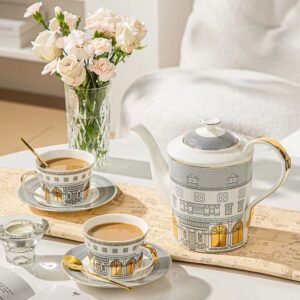 Set trà golden royal