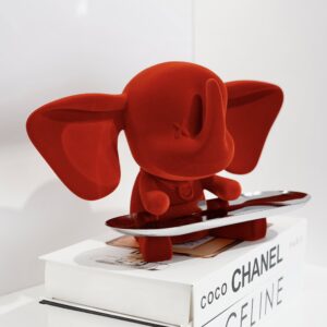 Voi bọc nhung bê khay