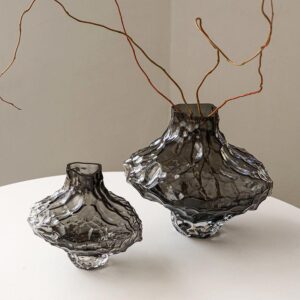 bình hoa wabi thủy tinh