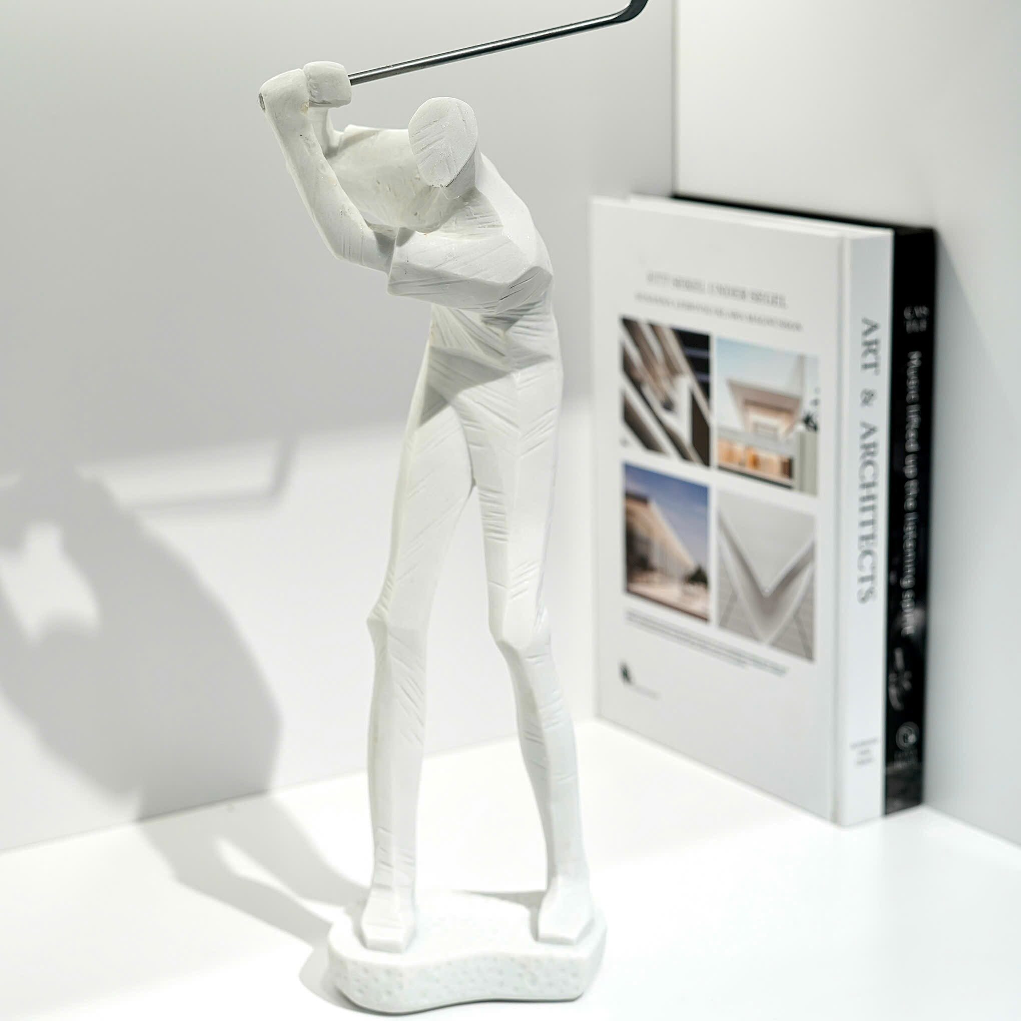 tượng đánh golf