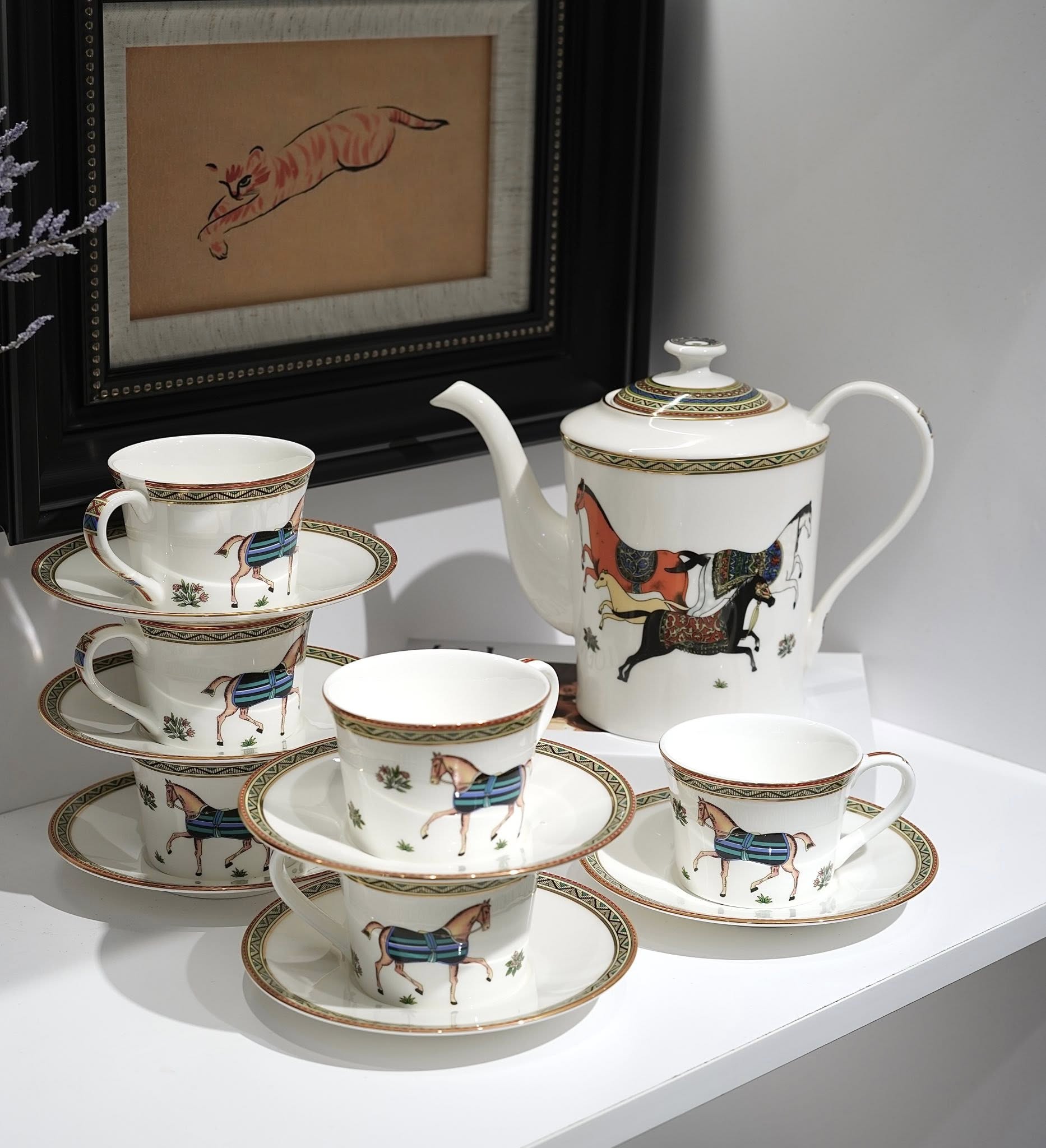 set trà mã hành phong lưu